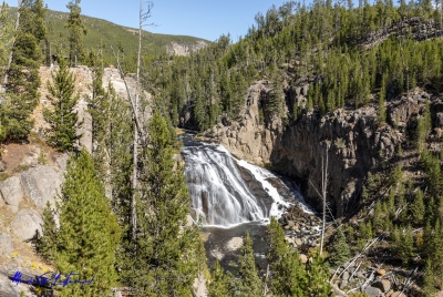 Little Gibbons Falls Yellowstone NP 2024